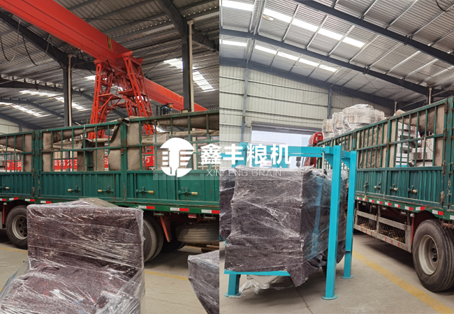 內(nèi)蒙呼倫貝爾石磨面粉機組 榨油機發(fā)貨